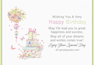 Wish You A Very Happy Birthday Quotes Wishing You A Very Happy Birthday Animated Birthday