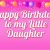 Wishing My Daughter Happy Birthday Quotes 52 Cute Daughter Birthday Wishes Stock Golfian Com