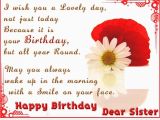 Wishing My Sister A Happy Birthday Quote Happy Birthday Dear Sister Pictures Photos and Images