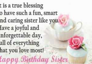 Wishing My Sister A Happy Birthday Quote Happy Birthday Sister Quotes and Wishes