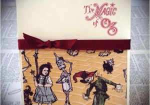 Wizard Of Oz Birthday Cards Wizard Of Oz Greeting Card by Timelessthings On Etsy