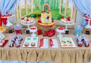 Wizard Of Oz Birthday Decorations Kara 39 S Party Ideas somewhere Over the Rainbow Party with