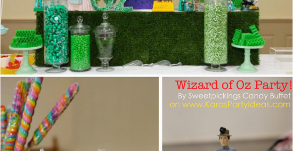 Wizard Of Oz Birthday Decorations Kara 39 S Party Ideas Wizard Of Oz Rainbow Wedding Party