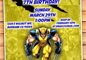 Wolverine Birthday Invitations 18 Best Captain America Civil War Party Ideas Marvel