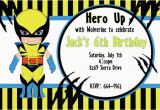 Wolverine Birthday Invitations Items Similar to Wolverine Inspired Birthday Invitation On