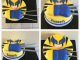 Wolverine Birthday Party Decorations Wolverine Cake Cakes Pinterest Wolverine Cake Cake