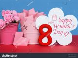 Women S Happy Birthday Card Happy Womens Day March 8 Greeting Stock Photo 588025175