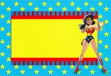 Wonder Woman Birthday Card Printable Wonder Woman Free Printable Invitations Oh My Fiesta