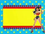 Wonder Woman Birthday Card Printable Wonder Woman Free Printable Invitations Oh My Fiesta