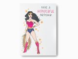 Wonder Woman Birthday Cards Candle Bark Wonder Woman Birthday Card