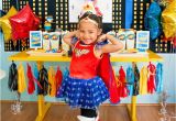 Wonder Woman Birthday Decorations Kara 39 S Party Ideas Wonder Woman Superhero Birthday Party