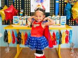 Wonder Woman Birthday Decorations Kara 39 S Party Ideas Wonder Woman Superhero Birthday Party