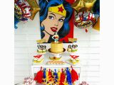 Wonder Woman Birthday Decorations Wonder Woman Birthday Quot Wonder Woman Party Quot Catch My Party