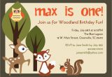 Woodland Animal Birthday Invitations Printable Woodland Birthday Invitation Animals Creatures