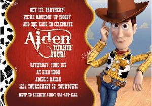 Woody Birthday Invitations toy Story Birthday Invitations Ideas Bagvania Free