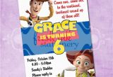 Woody Birthday Invitations Woody and Jessie Birthday Invitation