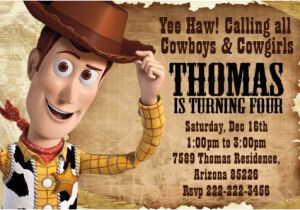 Woody Birthday Invitations Woody Birthday Party Invitation Ideas Bagvania Free