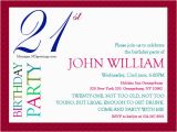 Wording for 21st Birthday Invitation 21st Birthday Invitations 365greetings Com