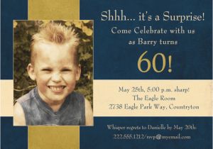 Wording for 60th Birthday Party Invitations Free 60 Surprise Birthday Invitation Template Wording