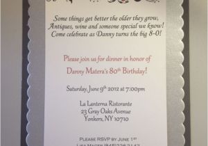 Wording for 80th Birthday Party Invitations Quotes for 80th Birthday Invitations Quotesgram