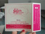 Wording for 90th Birthday Party Invitations 90th Birthday Invitation Wording Cimvitation