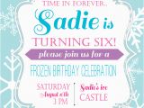 Wording for Frozen Birthday Invitations Frozen Birthday Party