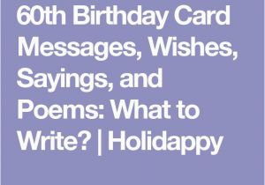 Words for A 60th Birthday Card Best 25 60th Birthday Poems Ideas On Pinterest 60th