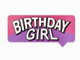 Words for A Birthday Girl Birthday Girl Coloured Photo Booth Prop Budget Boards