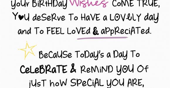 Words to Put In A Birthday Card On Your Birthday Inspired Words Greeting Card Blank Inside