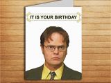 Workplace Birthday Cards the Office Birthday Card Office Tv Show Cards Printable It is