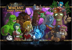 World Of Warcraft Birthday Card Happy Birthday Wow by Neitsabes On Deviantart