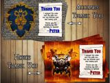 World Of Warcraft Birthday Card Novel Concept Designs World Of Warcraft Birthday