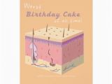 Worst Birthday Card Worst Birthday Cake Card Zazzle