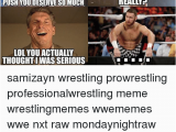 Wrestling Birthday Meme Raw Happy Birthday Sami Thank You Gem Gravity forgotme