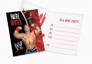 Wrestling Birthday Party Invitations Wwe Wrestling Invitations This Party Started