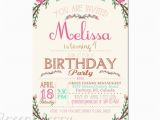 Writing A Birthday Invitation Items Similar to Hand Writing Birthday Invitation Shabby