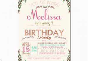 Writing A Birthday Invitation Items Similar to Hand Writing Birthday Invitation Shabby