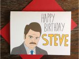 Wrong Cards Birthday Parks and Rec Ron Swanson Happy Birthday From Turtle 39 S soup