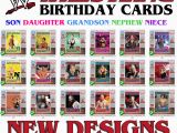 Wwe Birthday Cards Personalised Wwe Wrestling Choose A Superstar Birthday