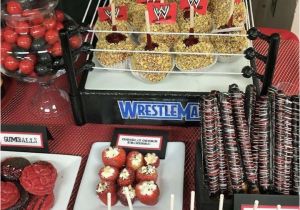 Wwe Birthday Decorations Wwe Birthday Party Ideas Photo 1 Of 8 Catch My Party