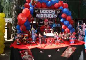 Wwe Birthday Decorations Wwe Party Birthday Party Ideas Photo 1 Of 3 Catch My Party