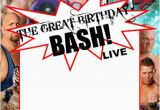Wwe Birthday Invites Wwe Party Swimming Pool Parties and Party Invitation
