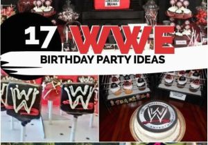 Wwe Birthday Party Decorations 17 Wild Wwe Birthday Party Ideas Spaceships and Laser Beams