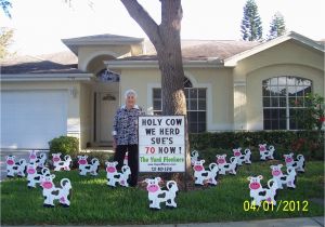 Yard Decorations for Birthdays the Yard Flockers Pinellas County Fla 727 409 5590 Www