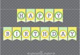 Yellow and White Happy Birthday Banner 26 Best Images About Printable Banners by Especially Paper