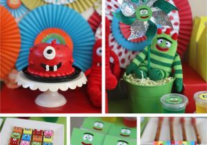 Yo Gabba Gabba Birthday Decorations Parties Creative Vision Blog