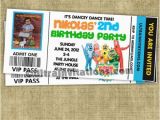 Yo Gabba Gabba Birthday Invitations Yo Gabba Gabba Birthday Invitations Custom Invites