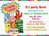 Yo Gabba Gabba Birthday Invitations Yo Gabba Gabba Birthday Invitations Dolanpedia