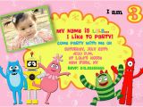 Yo Gabba Gabba Birthday Invitations Yo Gabba Gabba Birthday Party Invitation Flickr Photo