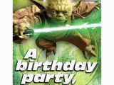 Yoda Birthday Invitations Star Wars Birthday Party Invitations Birthday Wikii